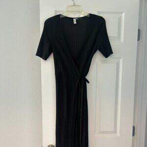 & Other Stories - Fitted Ribbed Midi Dress